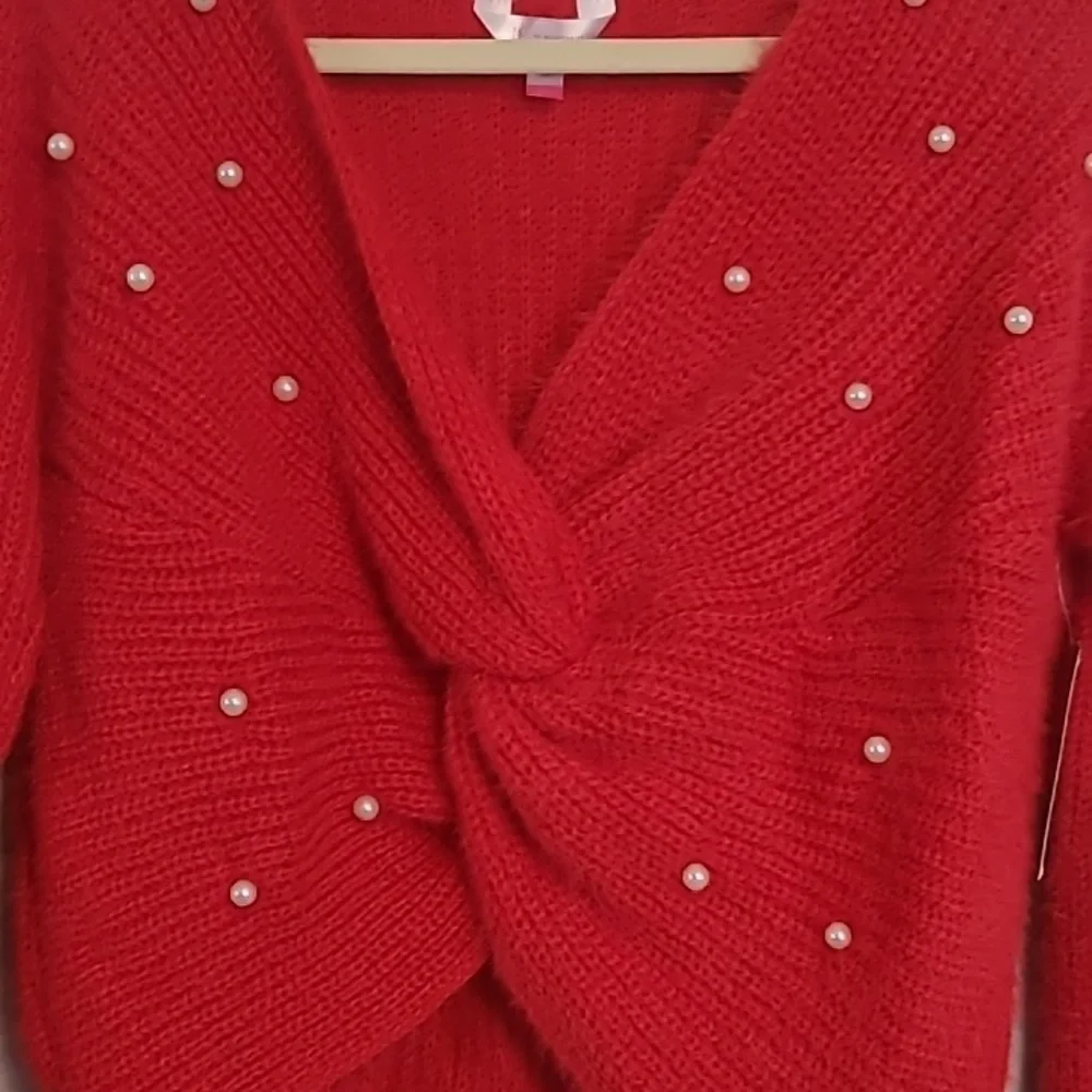 NO BOUNDARIES Off shoulder sweater top - Picture 3 of 5
